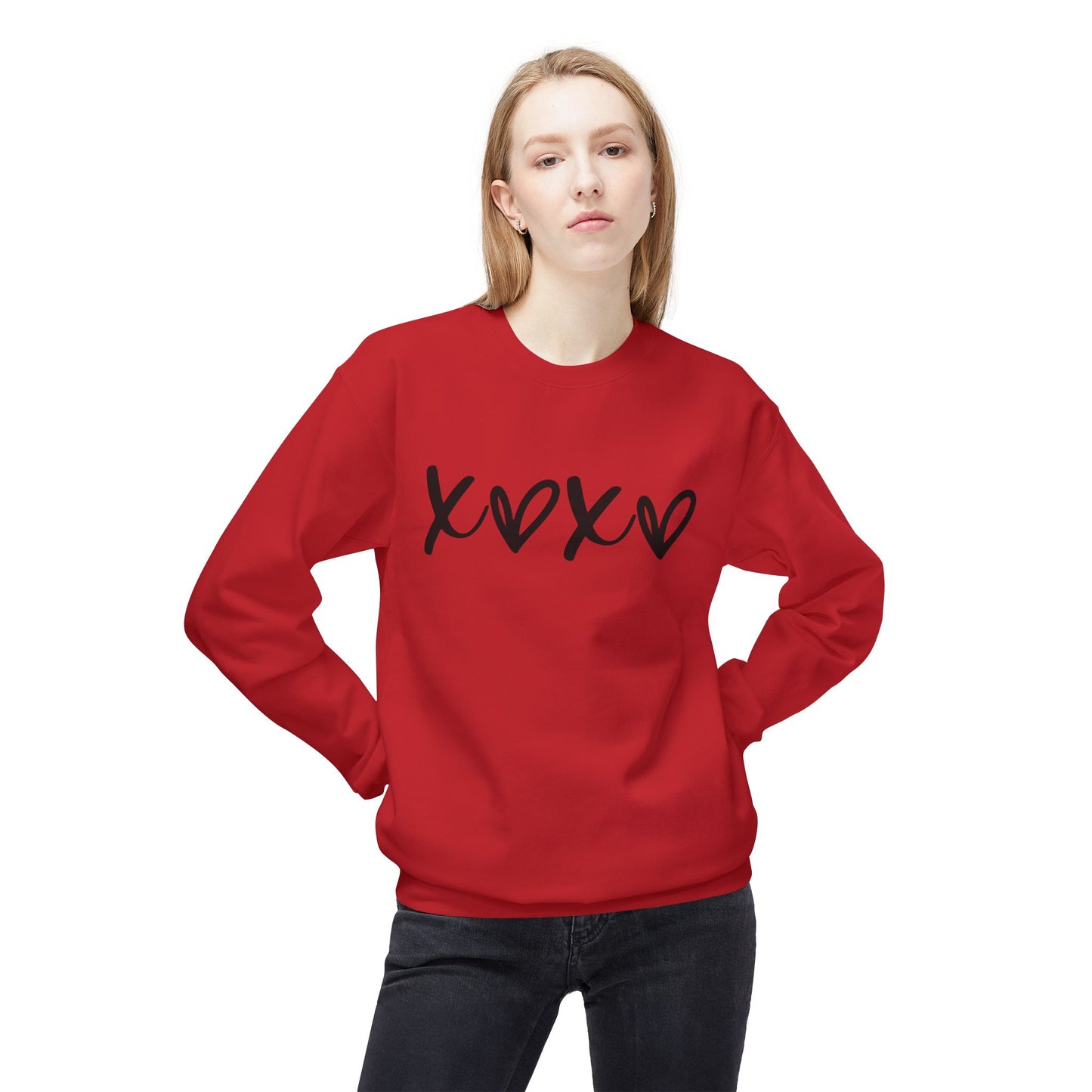 xoxo Love Crewneck Sweatshirt