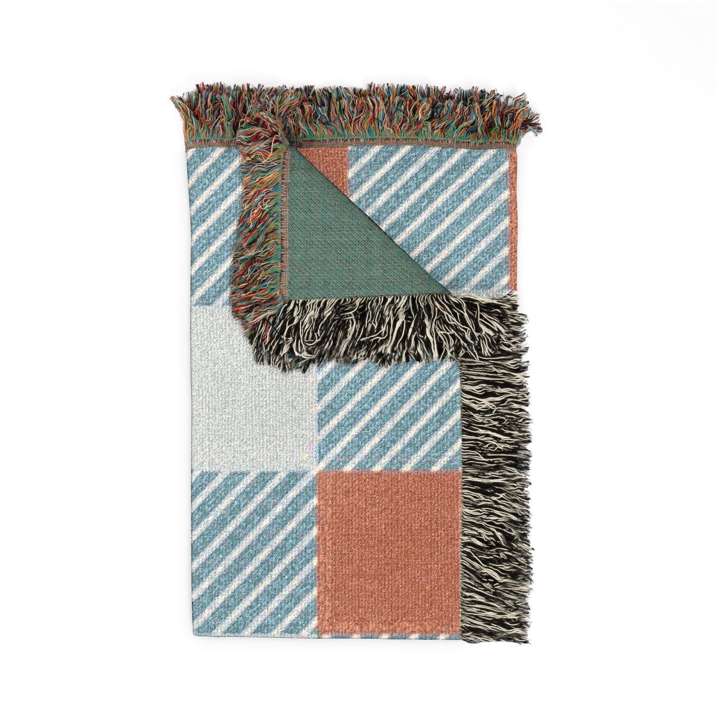 Checkered Woven Blanket – Cozy Buffalo Plaid Throw for Living Room, Cabin & Fall Décor