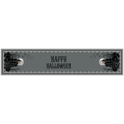 Table Runner - Happy Halloween Haunted Mansion