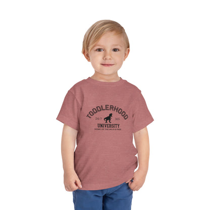 Toddlerhood University Short Sleeve Tee
