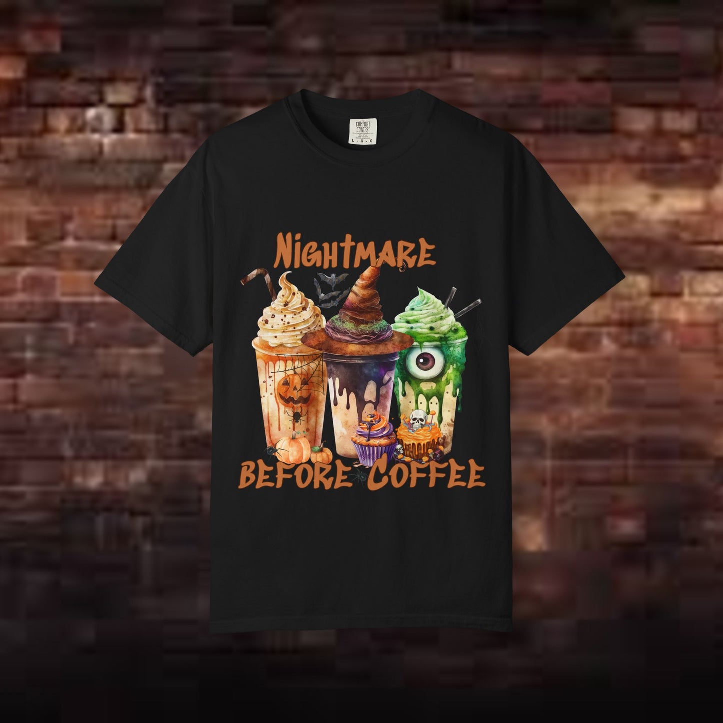Spooky Halloween Coffee Lovers T-shirt