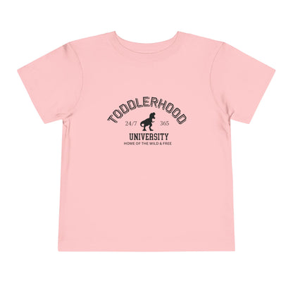 Toddlerhood University Short Sleeve Tee