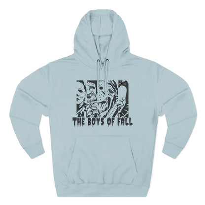 Spooky Boys of Fall Design Fleece Hoodie
