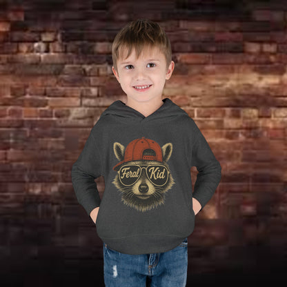 Feral Kid Fleece Hoodie for Toddlers
