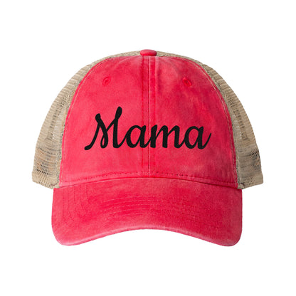 Women's Washed Mesh-Back Cap