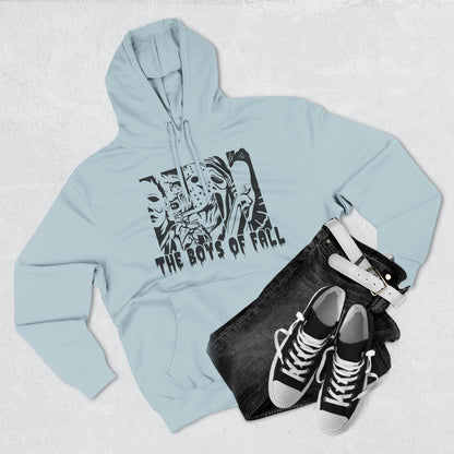 Spooky Boys of Fall Design Fleece Hoodie