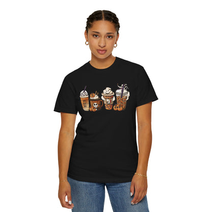 Nightmare Before Christmas Unisex T-shirt - Coffee Theme