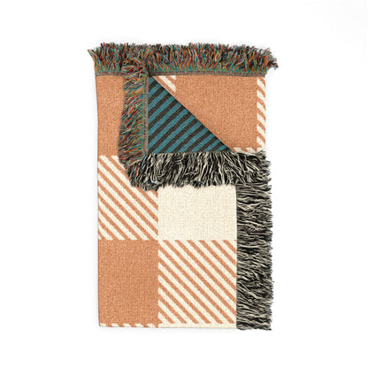 Buffalo Check Woven Blanket — Cozy Plaid Throw for Living Room, Cabin & Gift