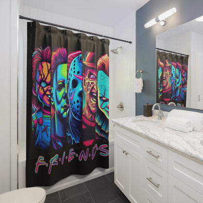 Halloween Horror Shower curtain