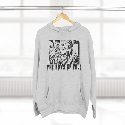 Spooky Boys of Fall Design Fleece Hoodie