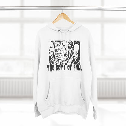 Spooky Boys of Fall Design Fleece Hoodie