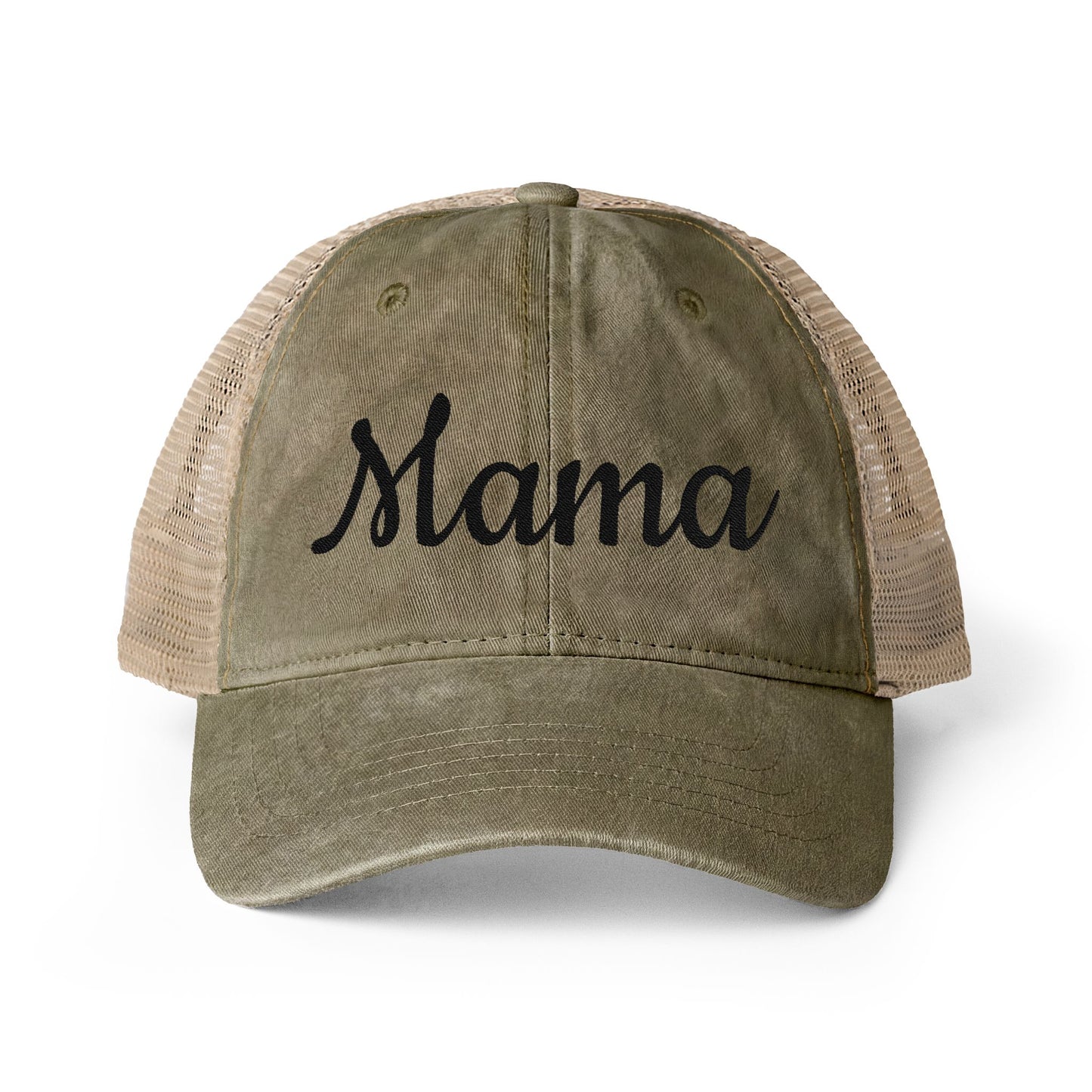 Women's Washed Mesh-Back Cap