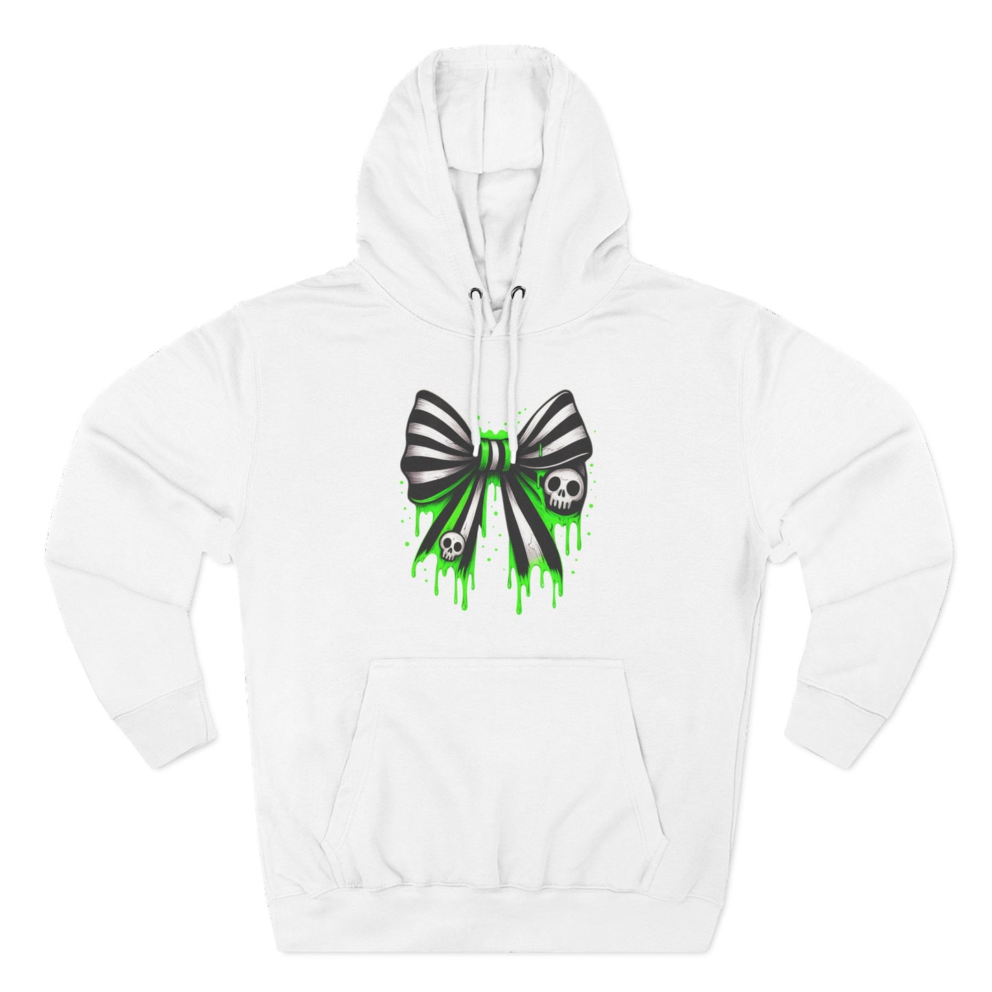 Beetlejuice Inspired Design Fleece Hoodie