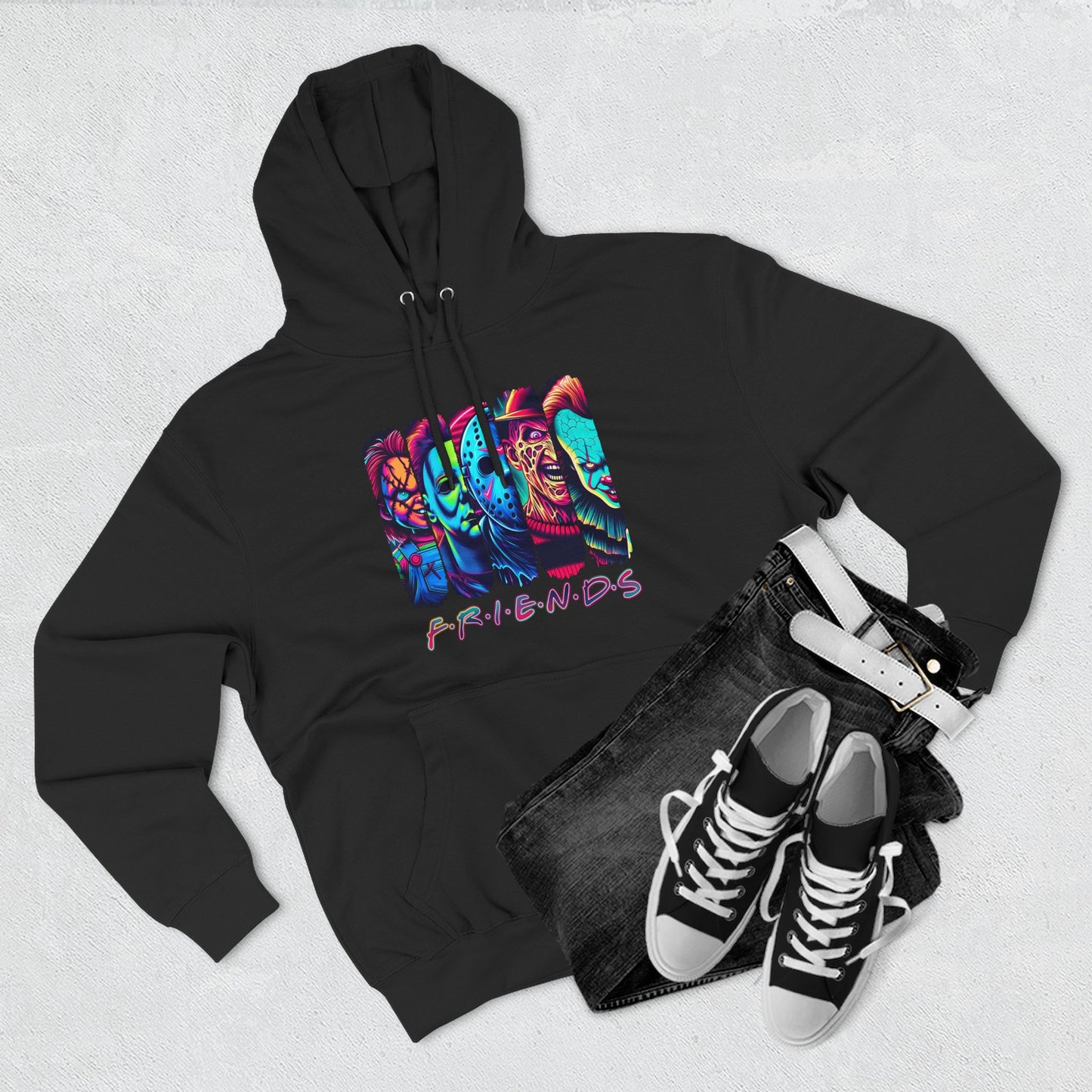 Spooky Friends Fleece Hoodie