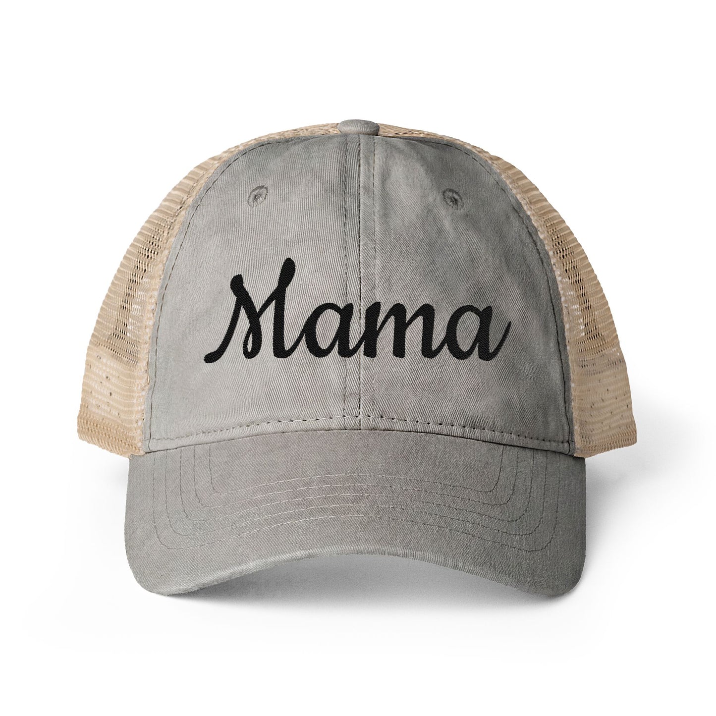 Women's Washed Mesh-Back Cap