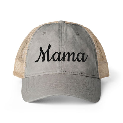 Women's Washed Mesh-Back Cap