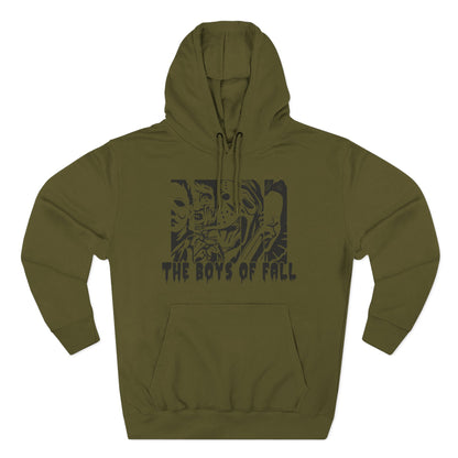 Spooky Boys of Fall Design Fleece Hoodie