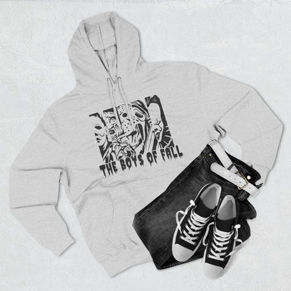 Spooky Boys of Fall Design Fleece Hoodie