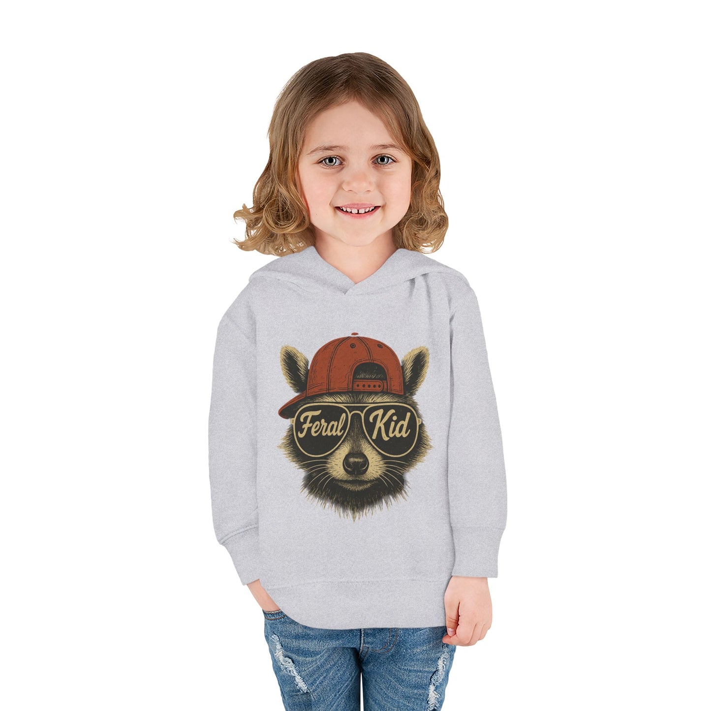 Feral Kid Fleece Hoodie for Toddlers