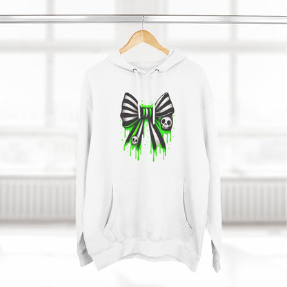 Beetlejuice Inspired Design Fleece Hoodie