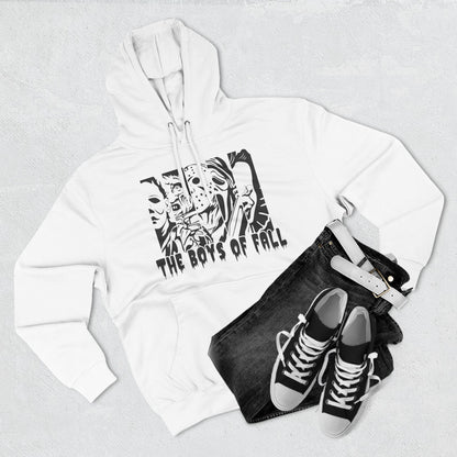 Spooky Boys of Fall Design Fleece Hoodie