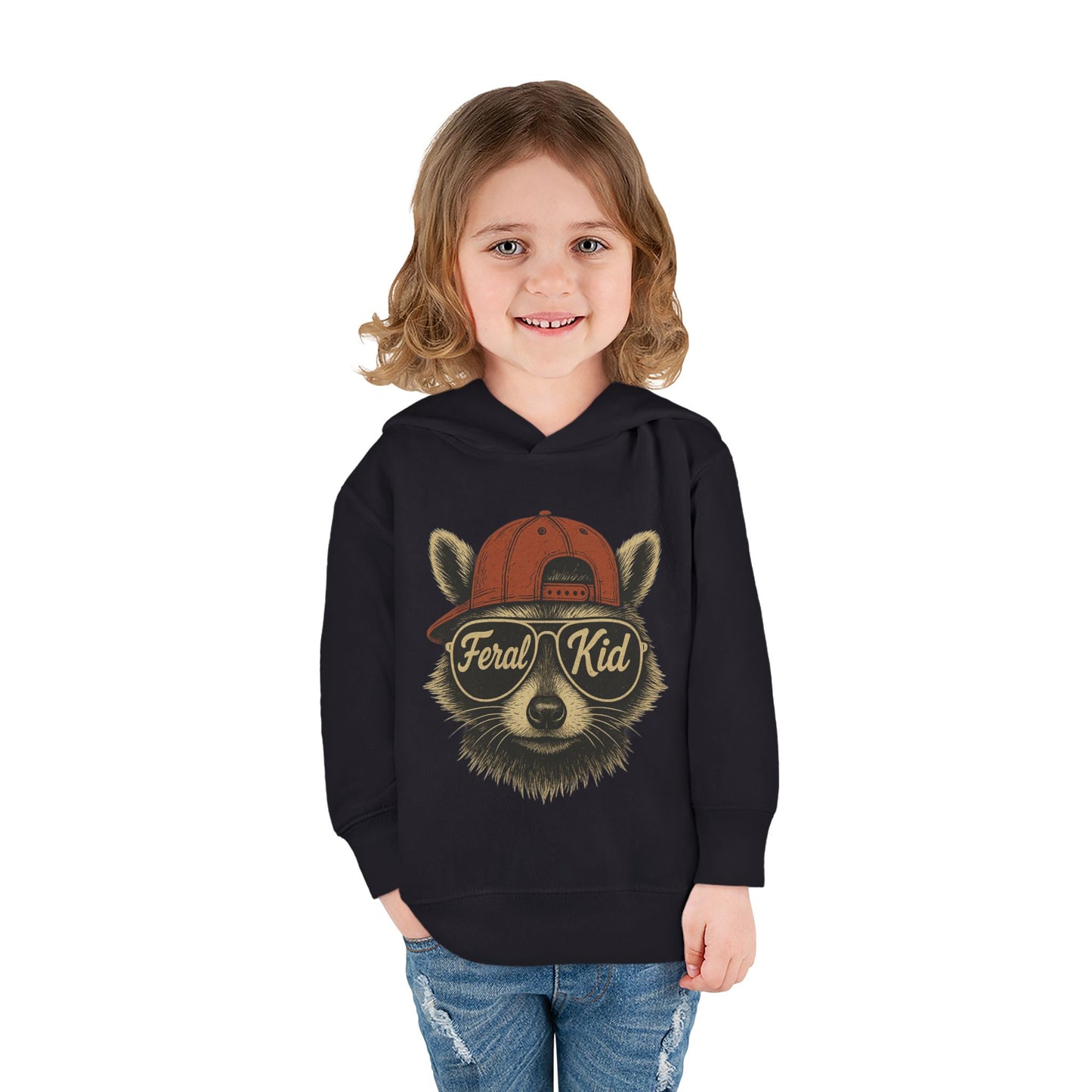 Feral Kid Fleece Hoodie for Toddlers