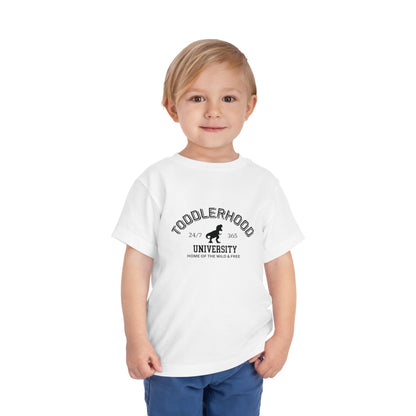 Toddlerhood University Short Sleeve Tee