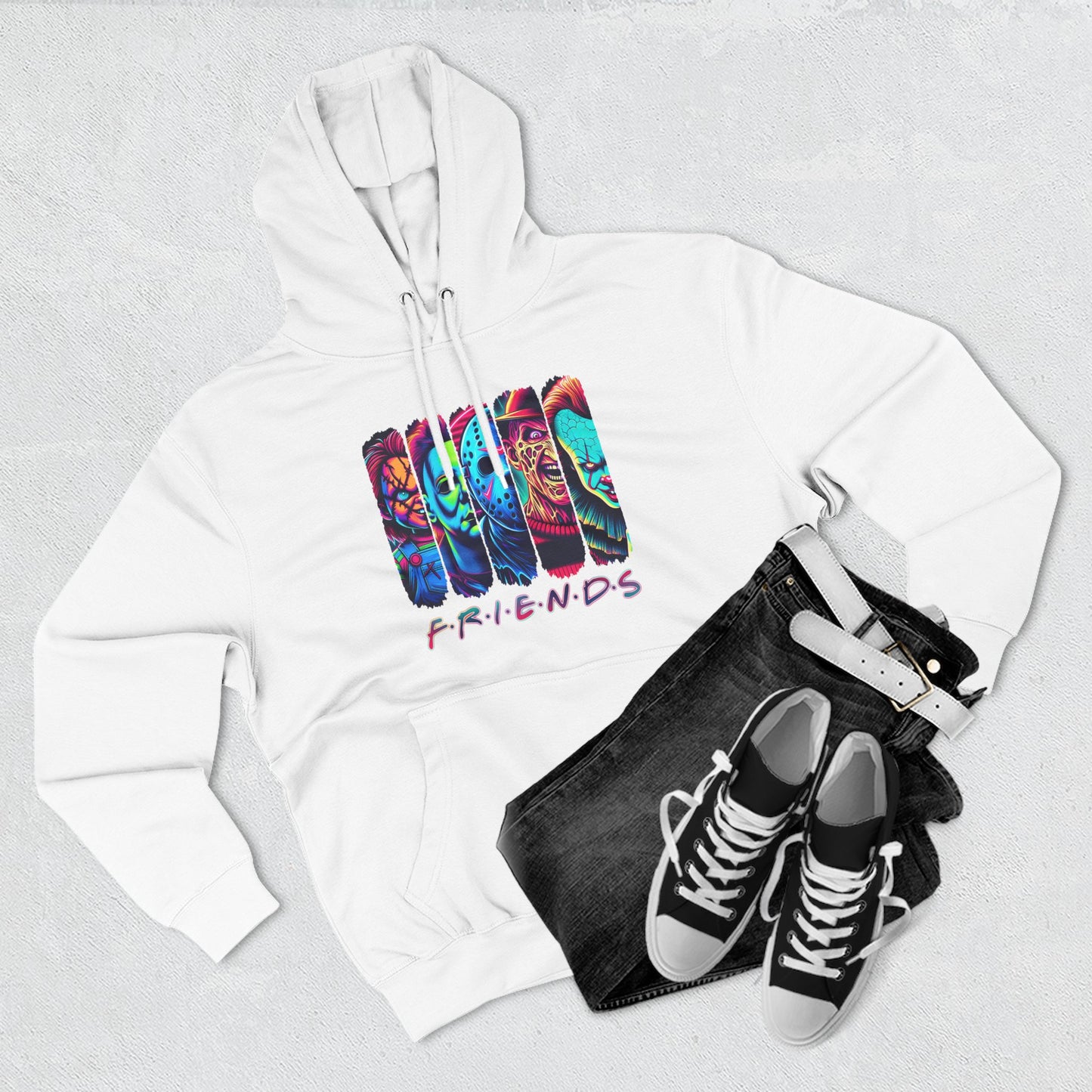 Spooky Friends Fleece Hoodie