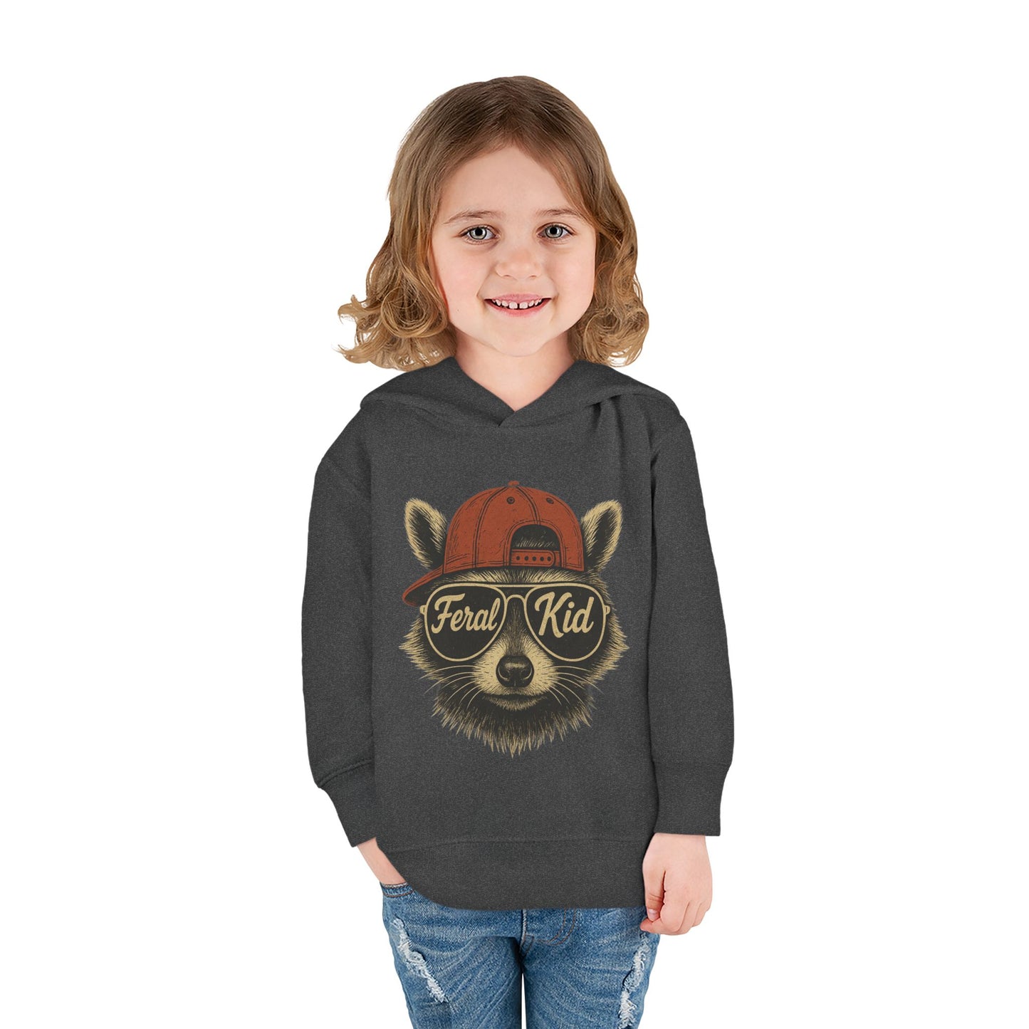 Feral Kid Fleece Hoodie for Toddlers